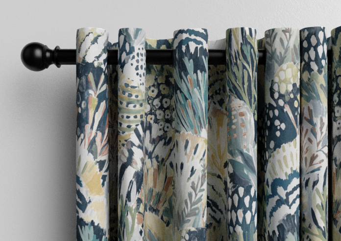 Maggie, Teal - Made to Measure Curtains - Image 12